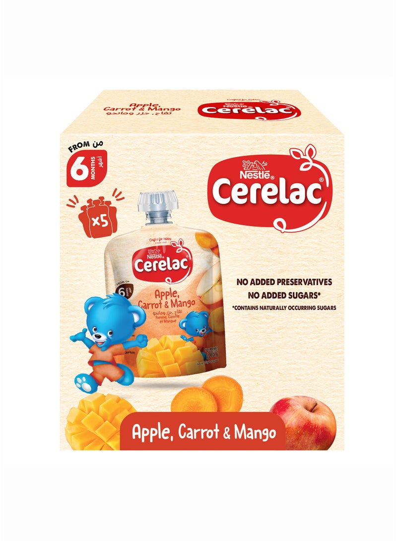 Cerelac هريس التفاح والجزر والمانجو - Image 1